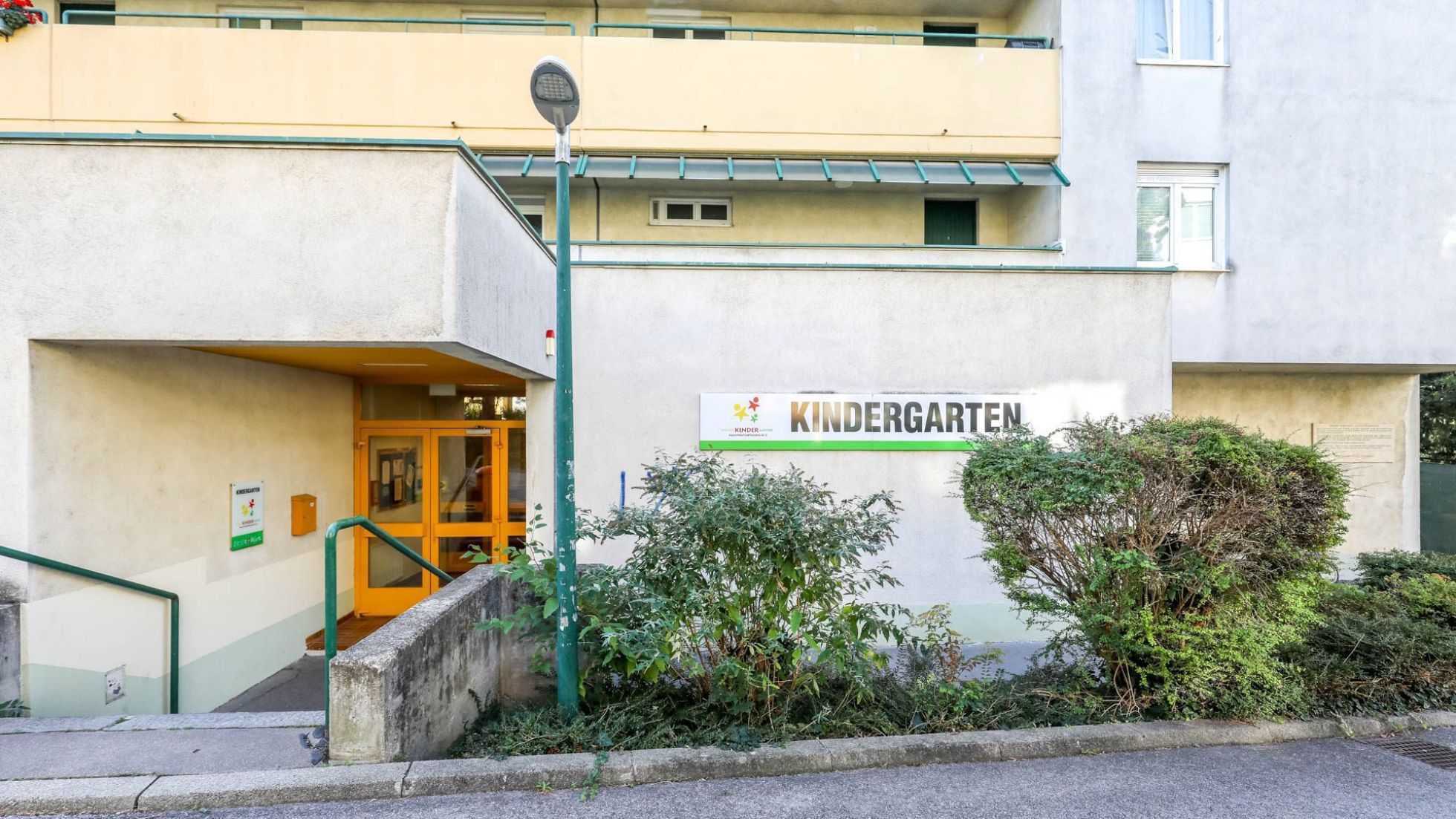 copyright: MA10/Christian Fürthner Gebäude Kindergarten Waldeckgasse 5