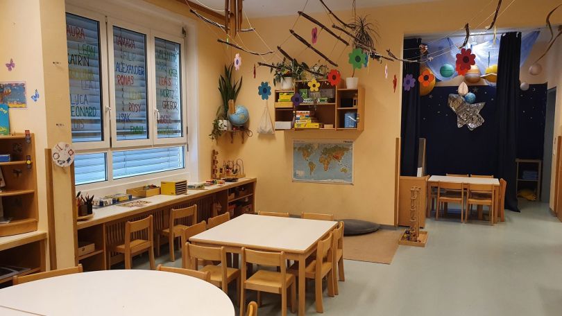 Innenbereich Kindergarten Heinrich-Collin-Straße 3A