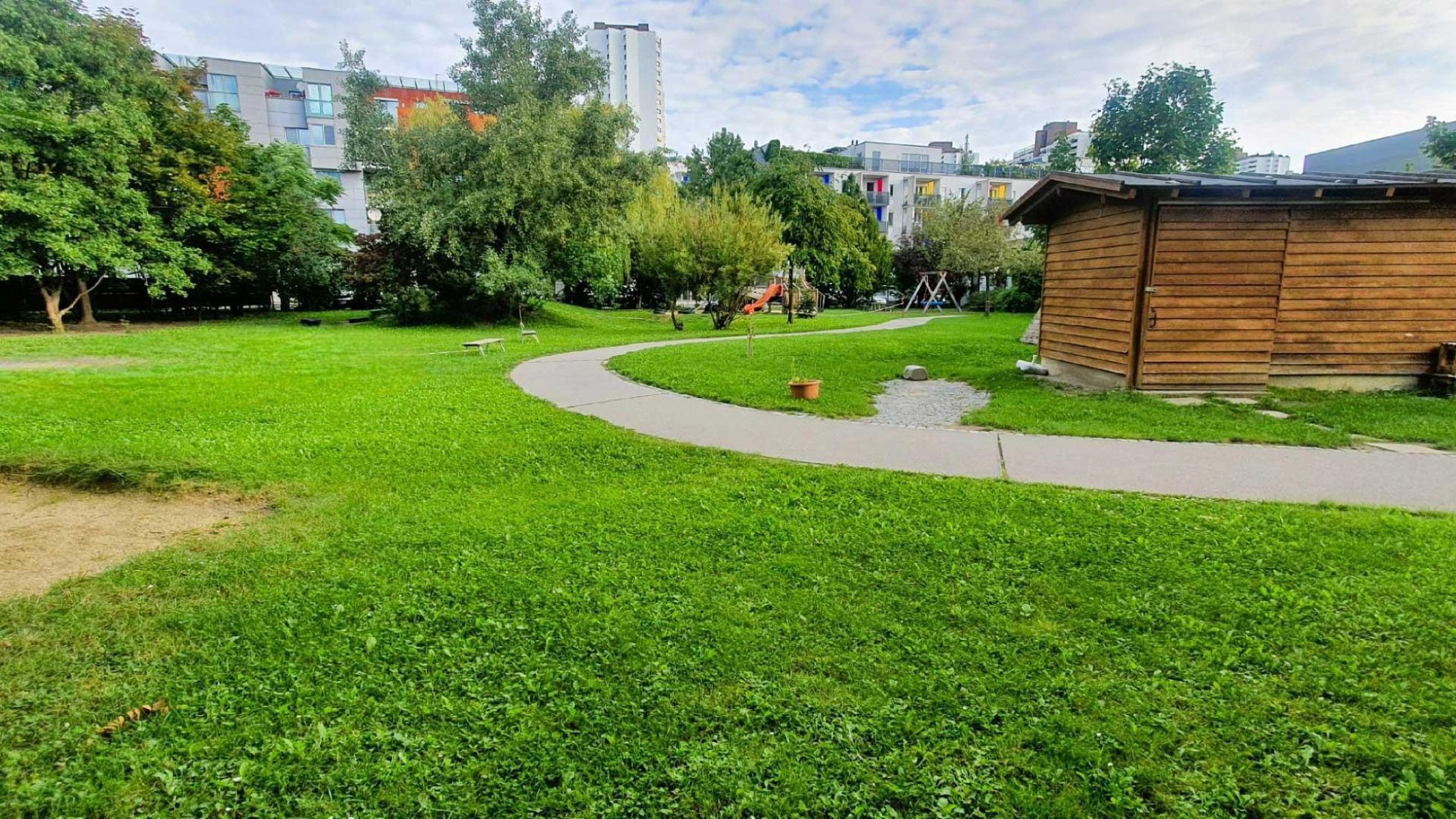 Außenbereich Kindergarten Alma-Seidler-Weg 2Kdg