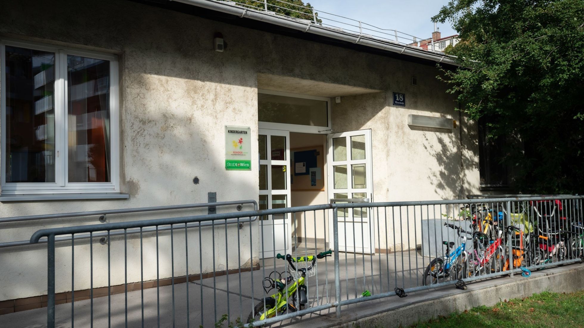 copyright: MA 10/ DAVID BOHMANN Gebäude Kindergarten Wirerstraße 18