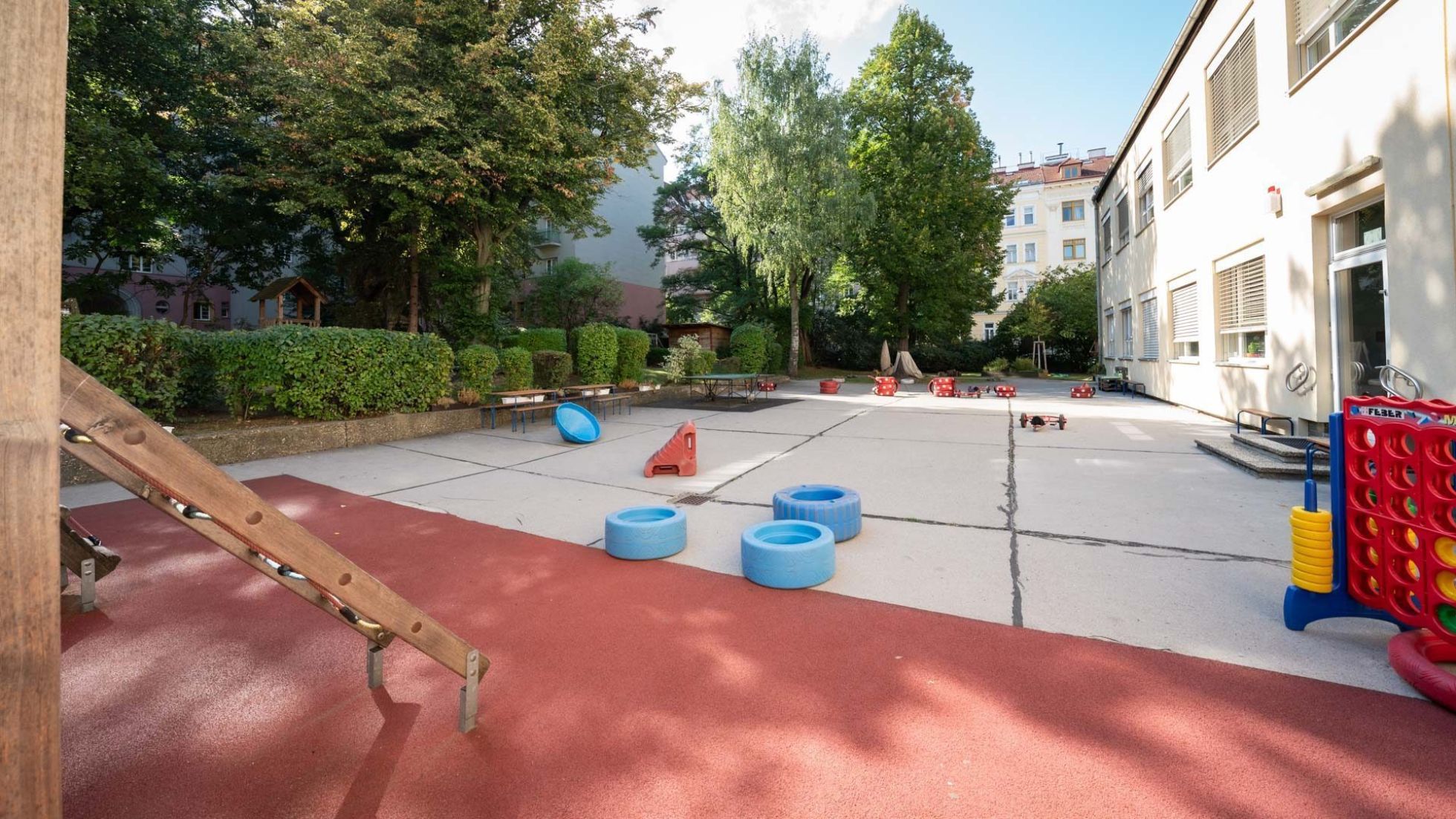 Außenbereich Kindergarten Herzgasse 89
