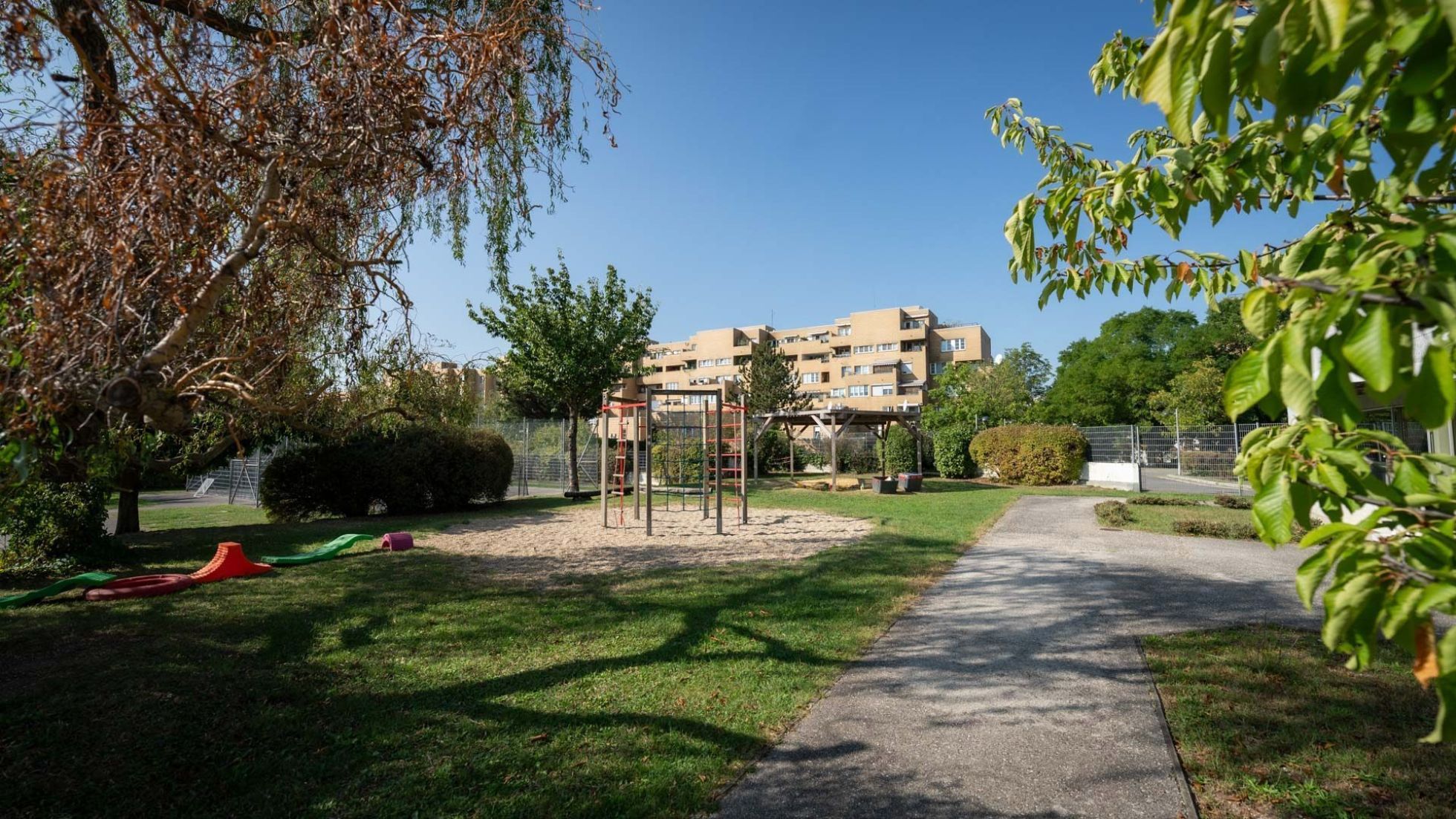 Außenbereich Kindergarten Kornauthgasse 4