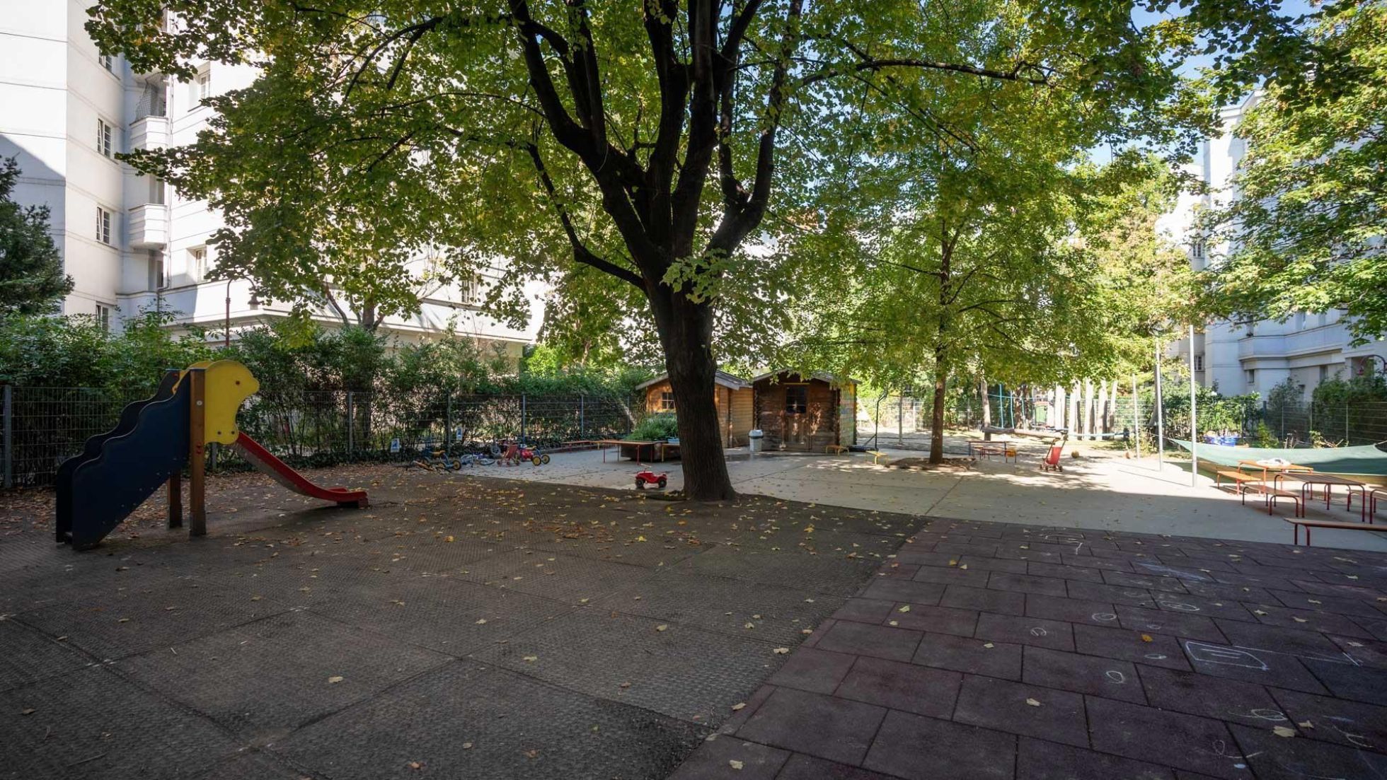 Außenbereich Kindergarten Laxenburger Straße 51-53