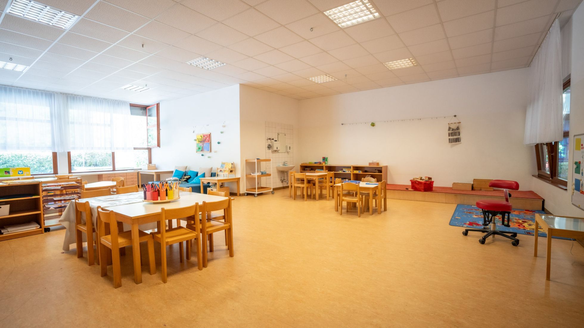 Innenbereich Kindergarten Laxenburger Straße 90a