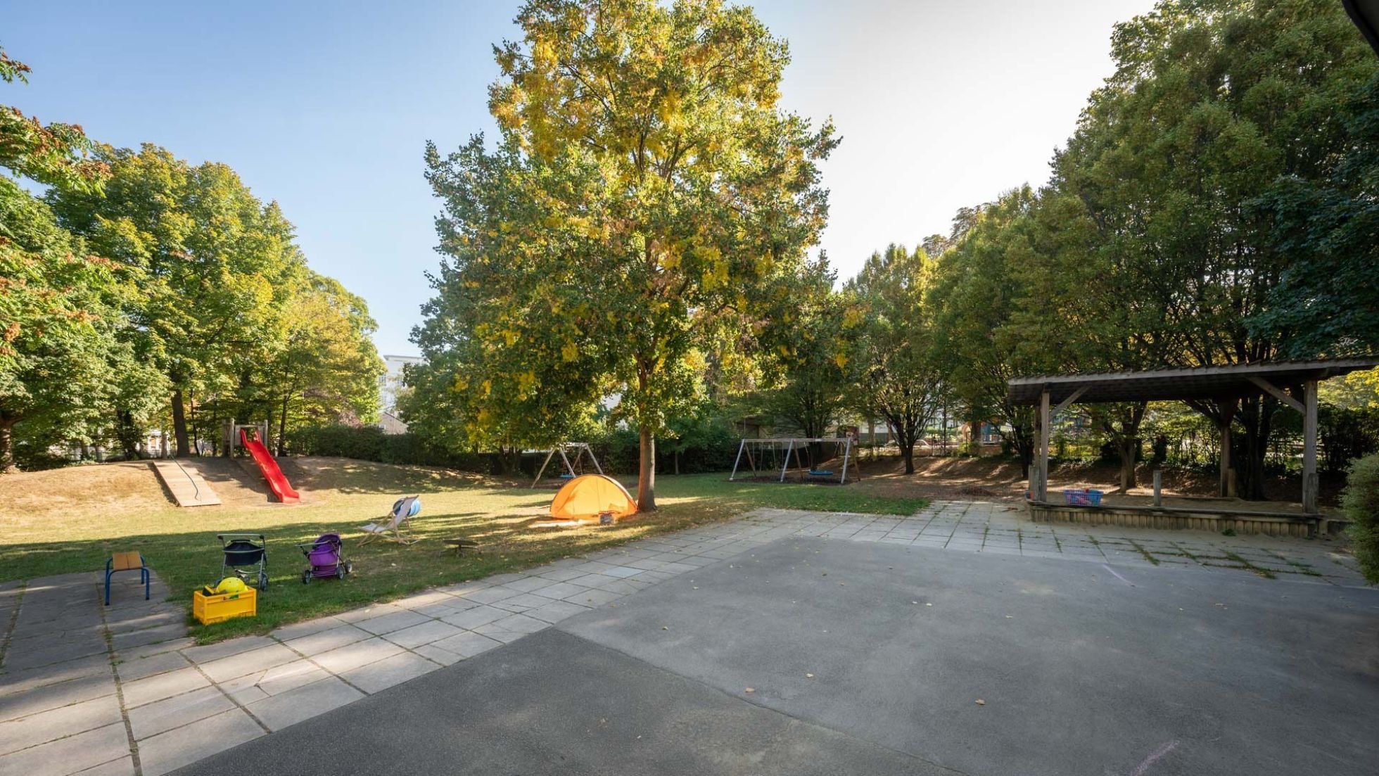 Außenbereich Kindergarten Aßmayergasse 35