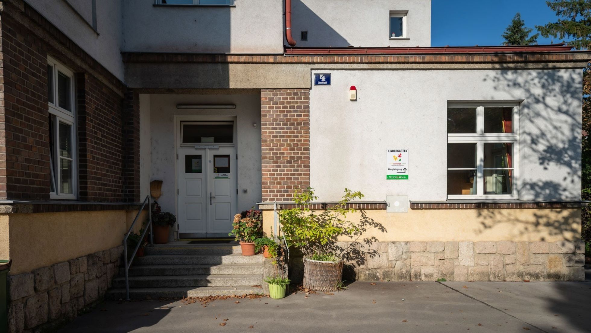 copyright: MA 10/ DAVID BOHMANN Gebäude Kindergarten Stranitzkygasse 4