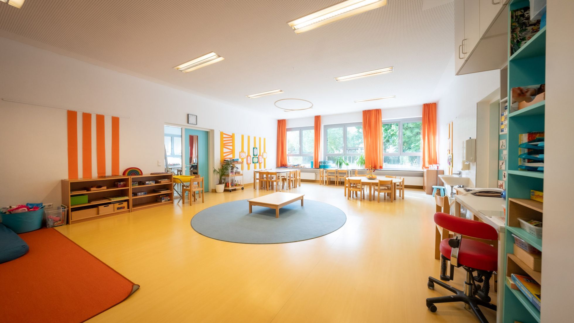 Innenbereich Kindergarten Unter-Meidlinger Straße 67-69