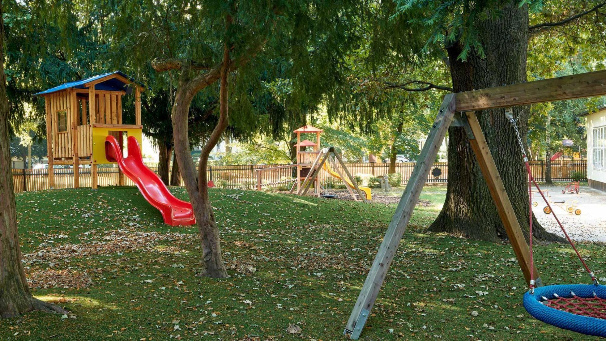 Außenbereich Kindergarten Stoesslgasse 8a