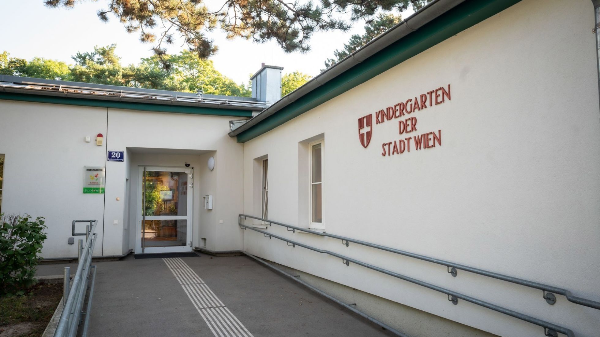 copyright: MA 10/ DAVID BOHMANN Gebäude Kindergarten Lautensackgasse 20