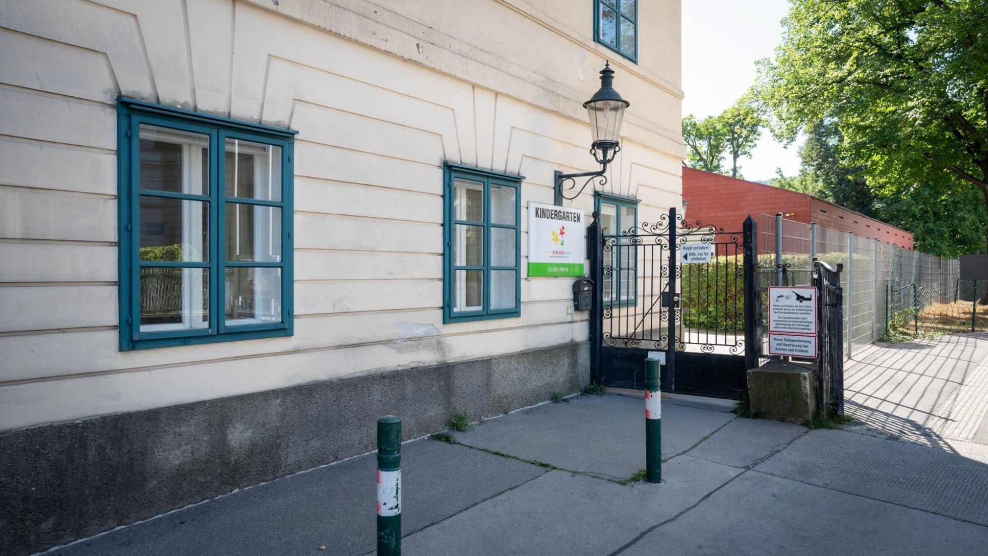 Gebäude Kindergarten Linzer Straße 417