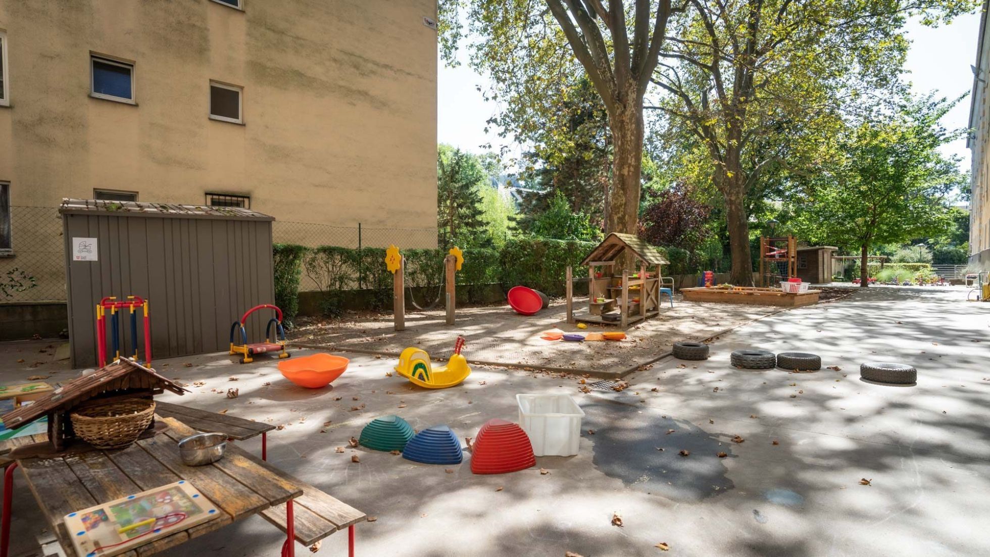 Außenbereich Kindergarten Penzinger Straße 33-37