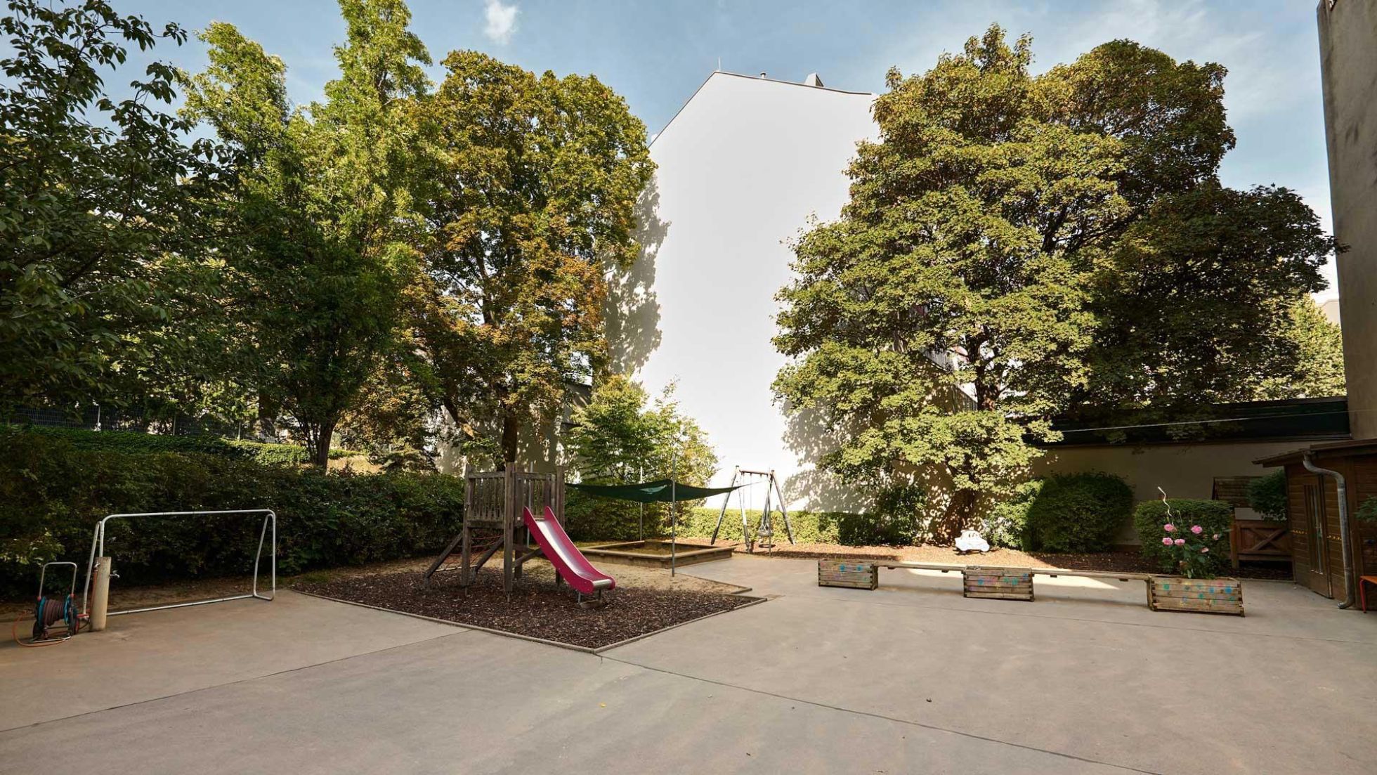 Außenbereich Kindergarten Fünfhausgasse 16-18