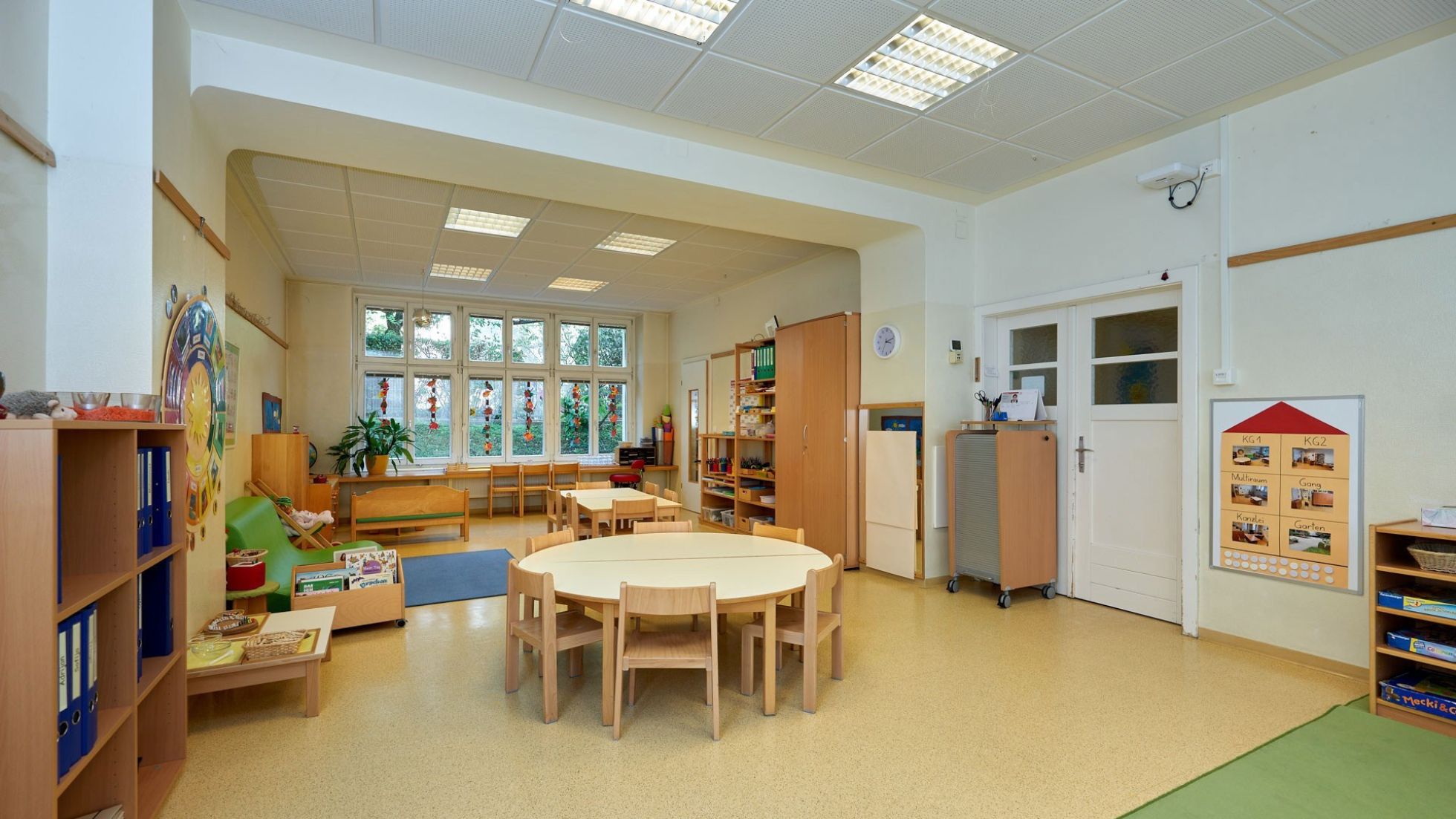 Innenbereich Kindergarten Fünfhausgasse 16-18
