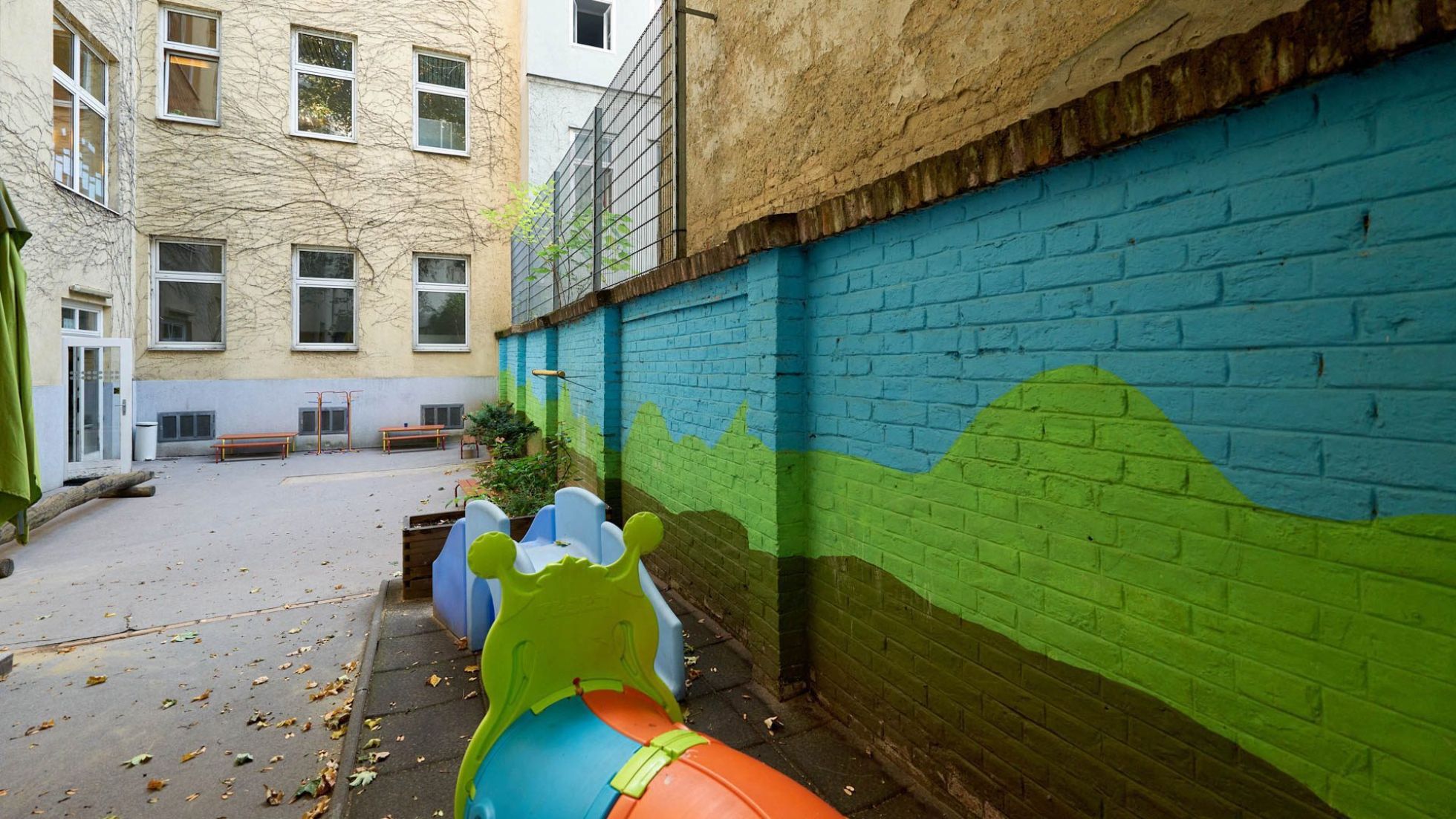 Außenbereich Kindergarten Siebeneichengasse 15
