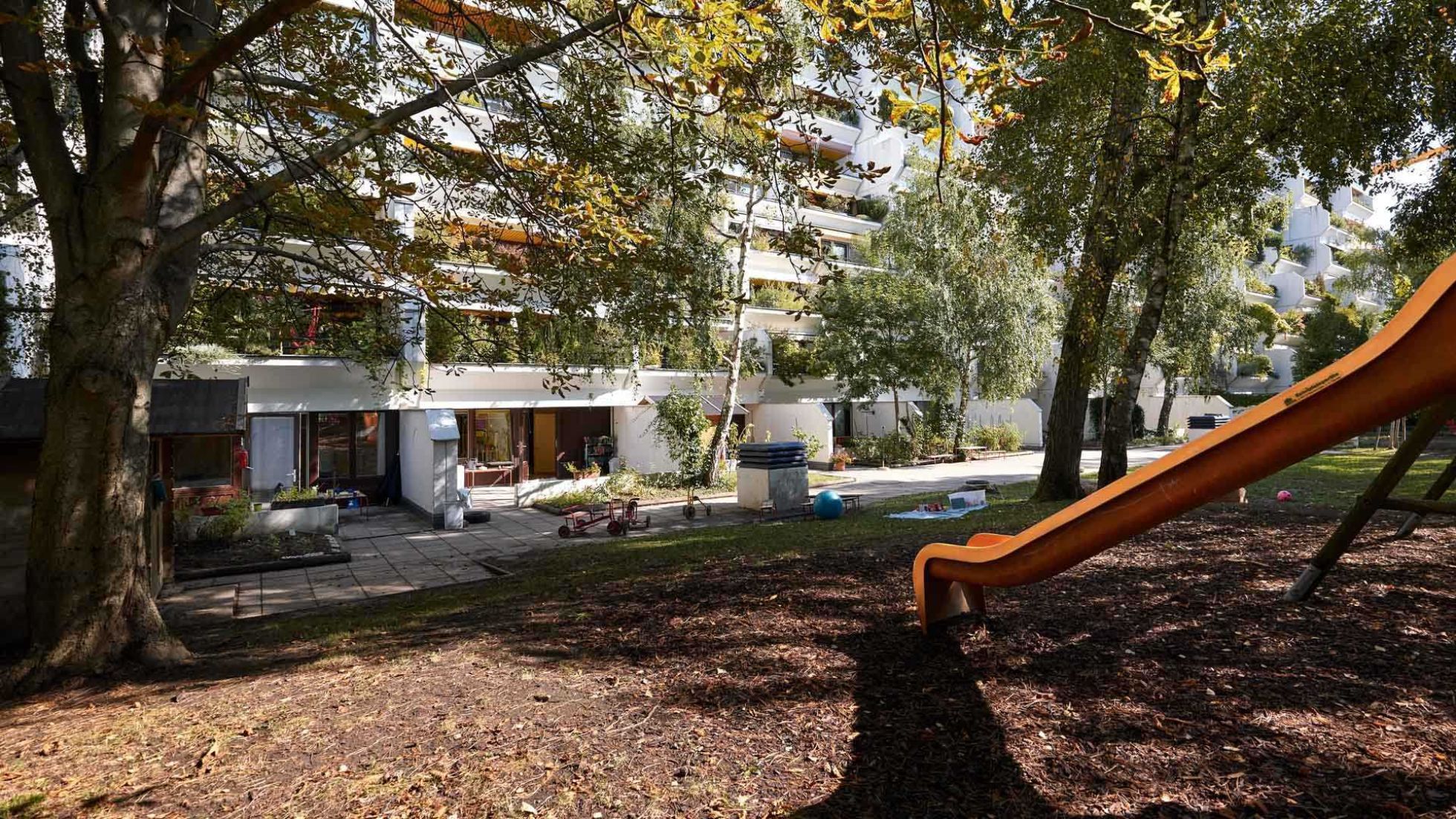 Außenbereich Kindergarten Maderspergerstraße 1