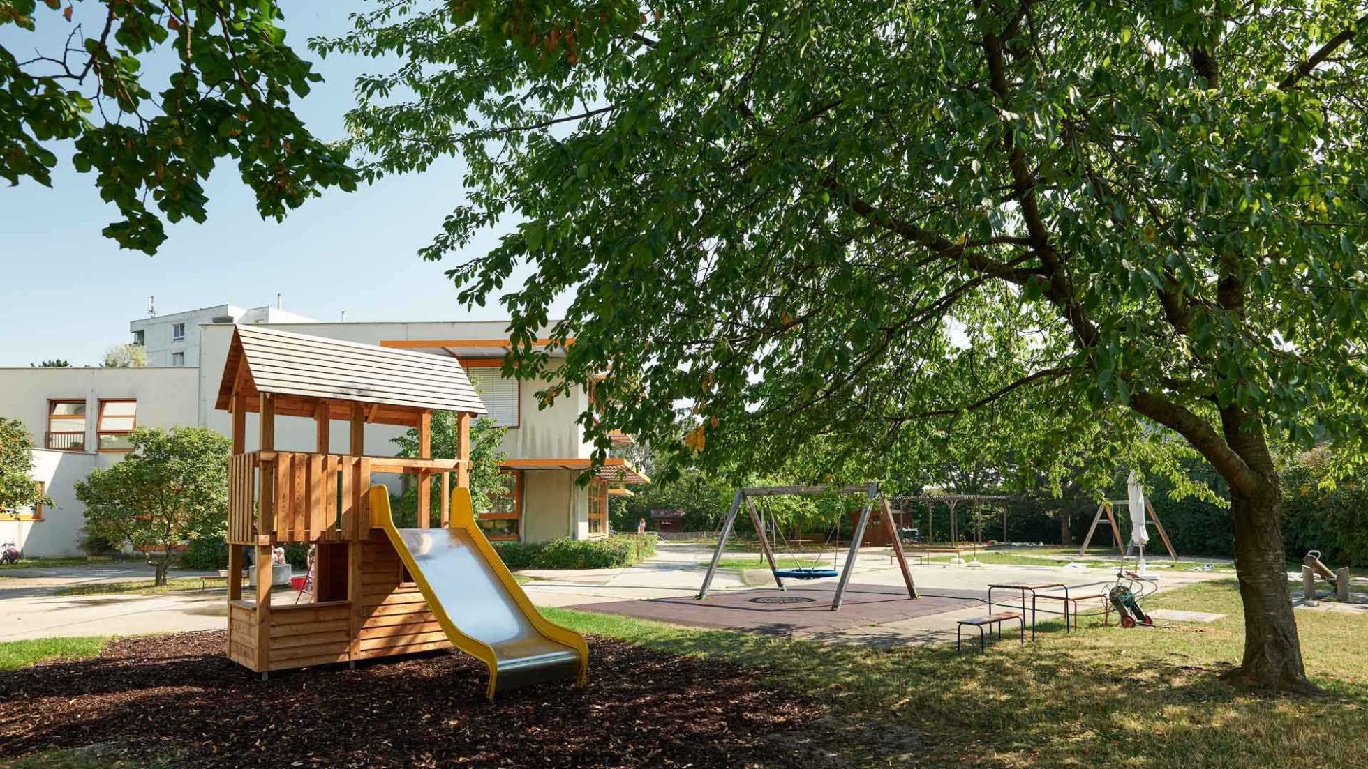 Außenbereich Kindergarten Akaziengasse 44-50