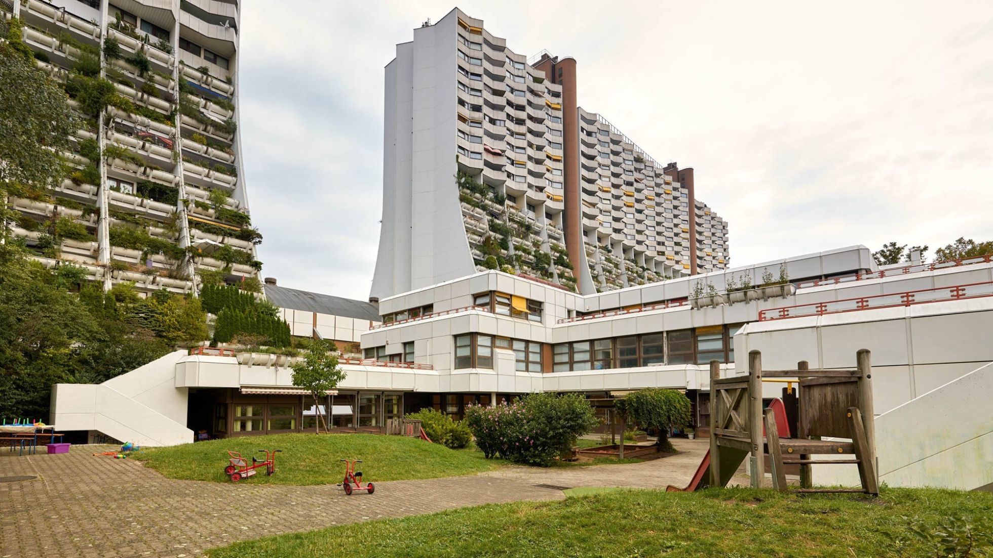 copyright: MA10/Markus Wache Außenbereich Kindergarten Anton-Baumgartner-Straße 44Alt Erlaa-Ost