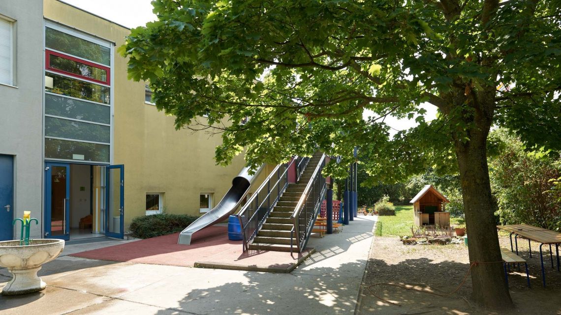 Außenbereich Kindergarten 1230 Calvigasse 4