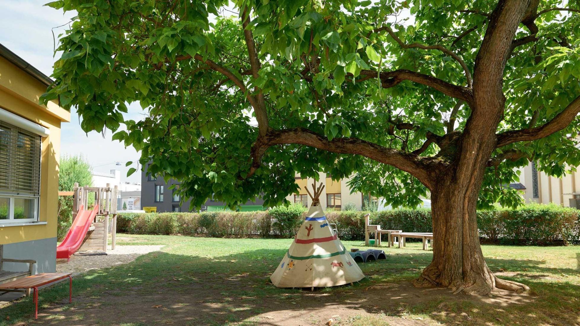Außenbereich Kindergarten Welingergasse 2