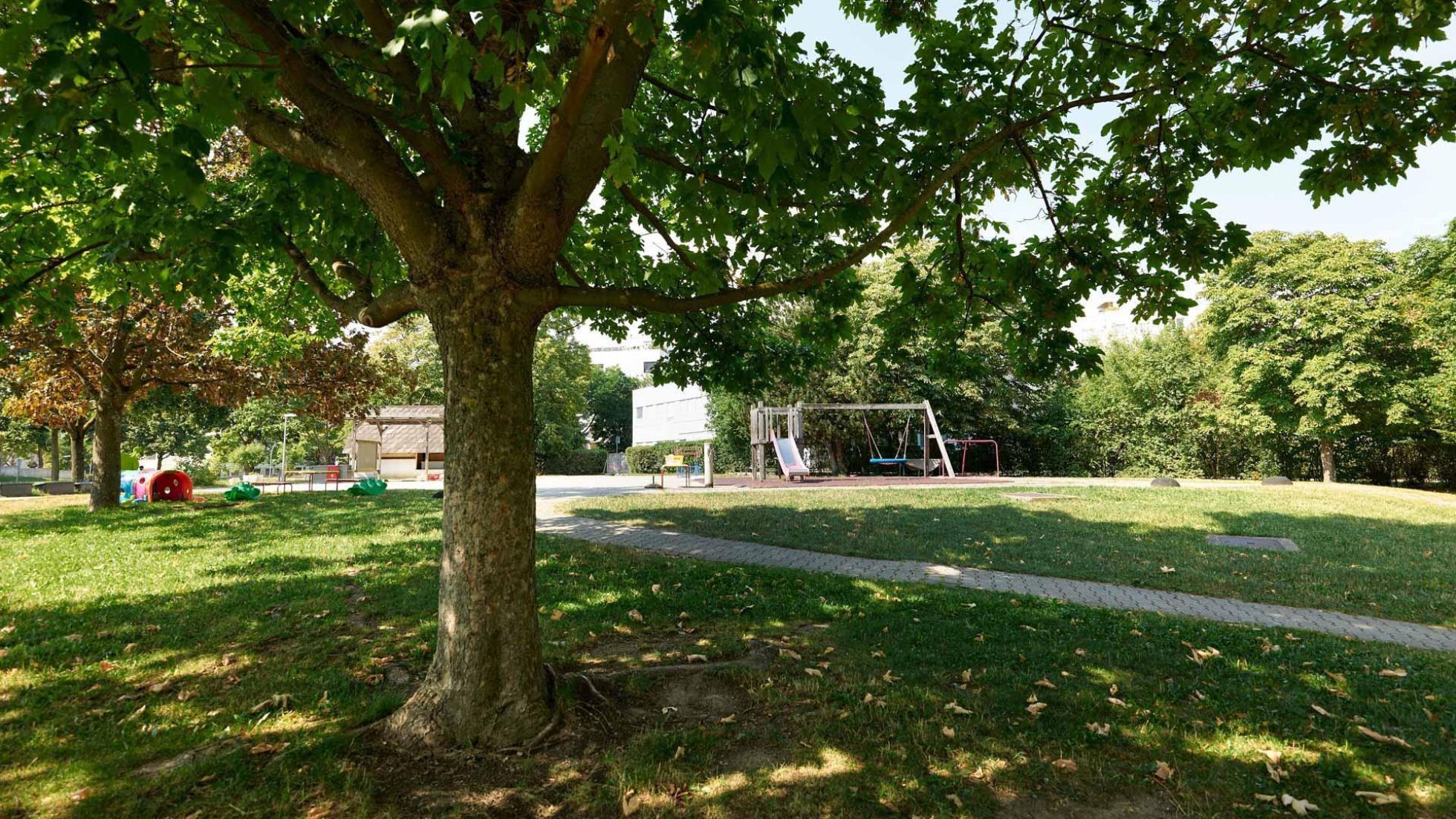 Außenbereich Kindergarten Porschestraße 17