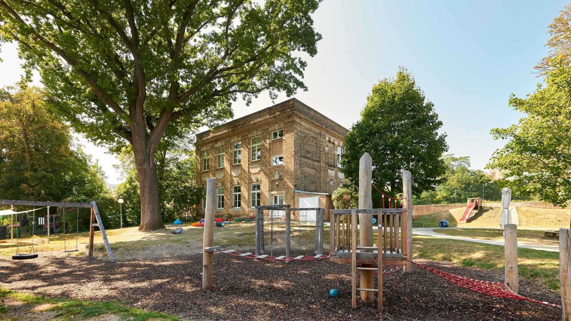 Außenbereich Kindergarten Rudolf-Waisenhorn-Gasse 29