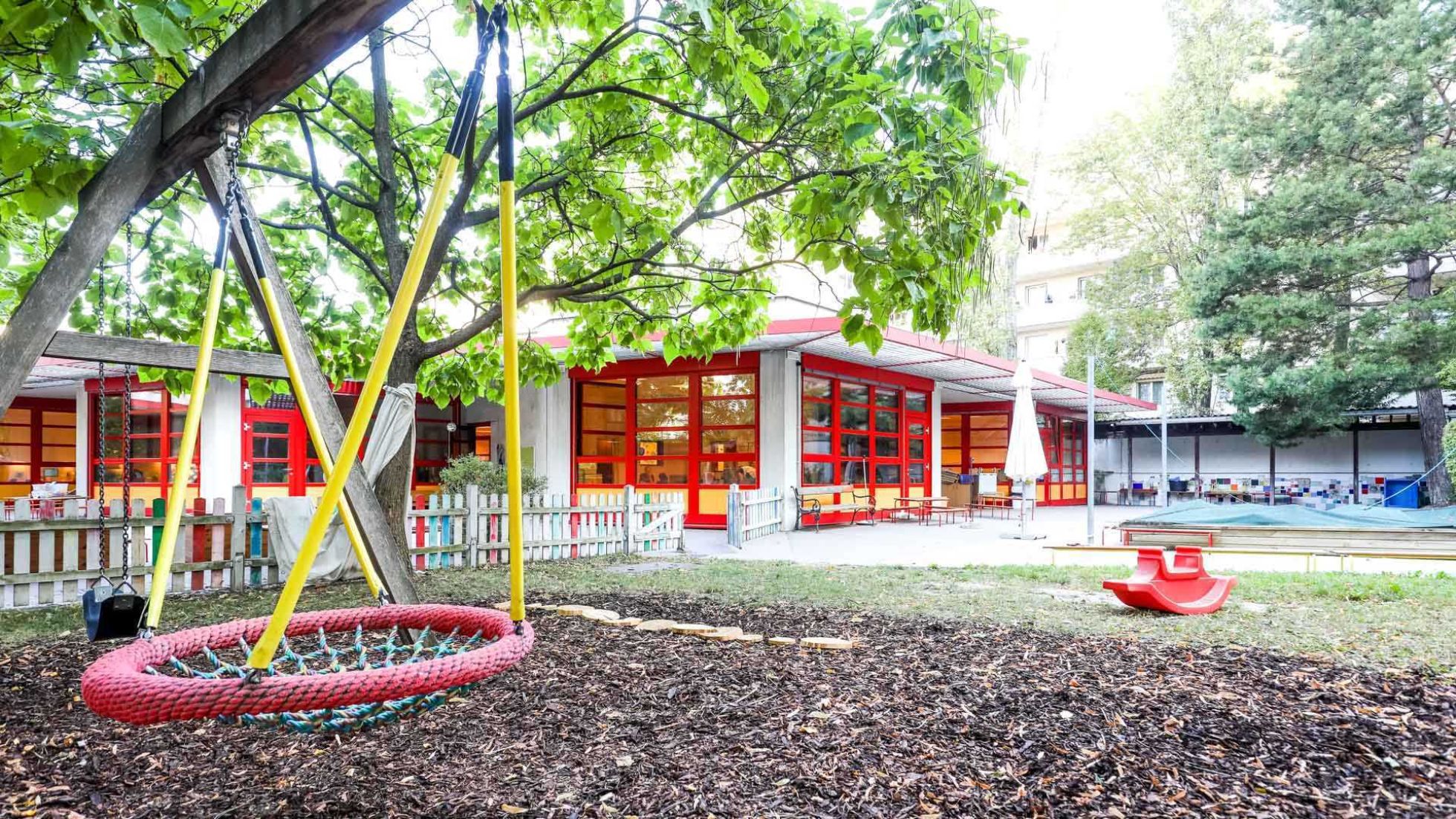 Außenbereich Kindergarten Ottakringer Straße 202