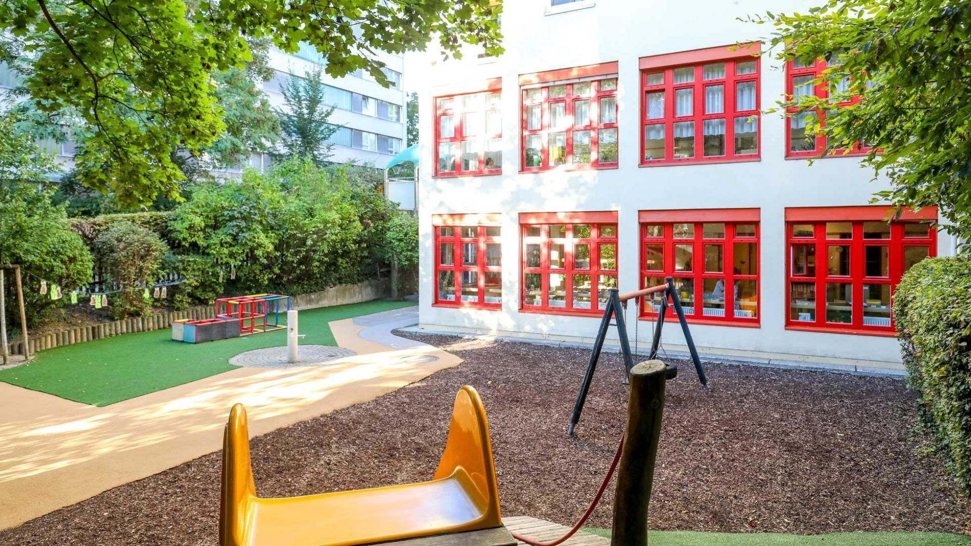 Außenbereich Kindergarten Degengasse 70