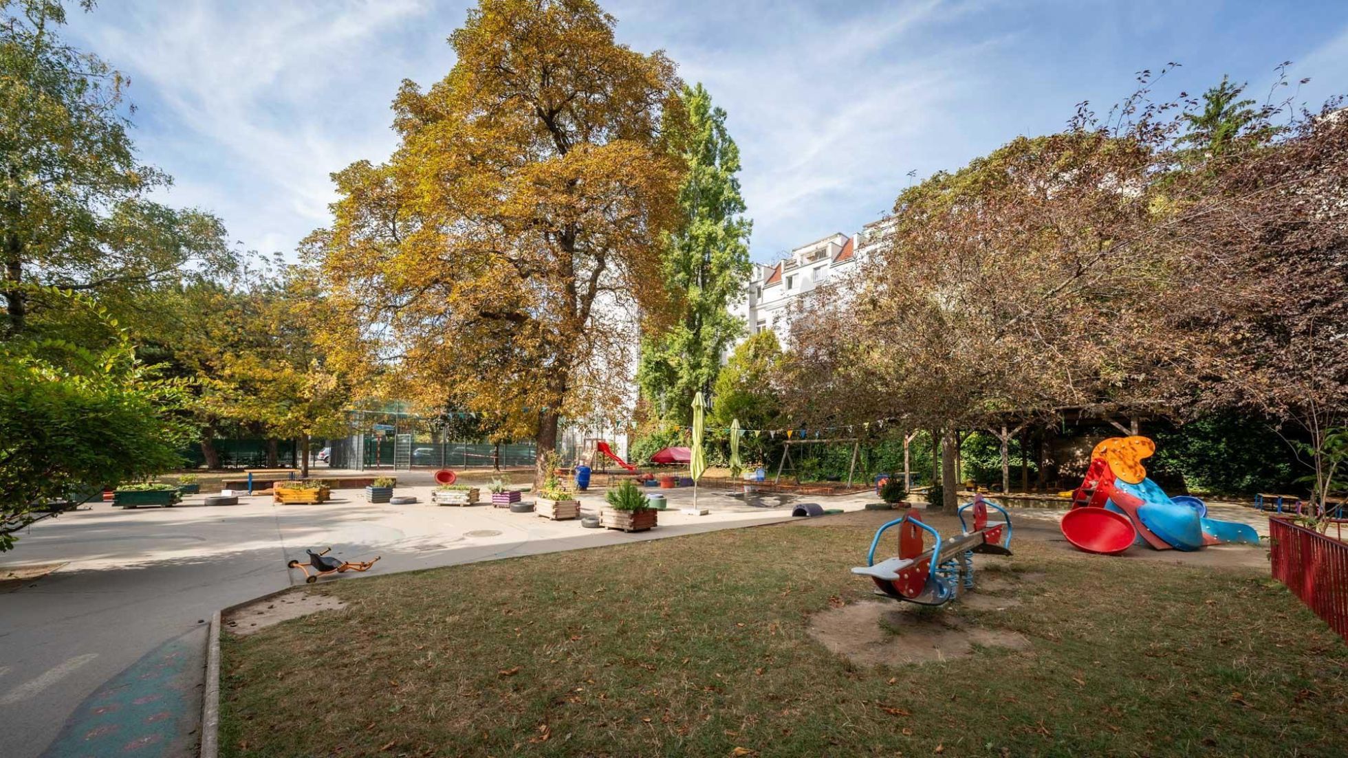 Außenbereich Kindergarten Beingasse 19-21