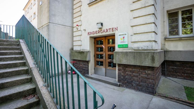 copyright: MA 10/ DAVID BOHMANN Gebäude Kindergarten Cumberlandstraße 91