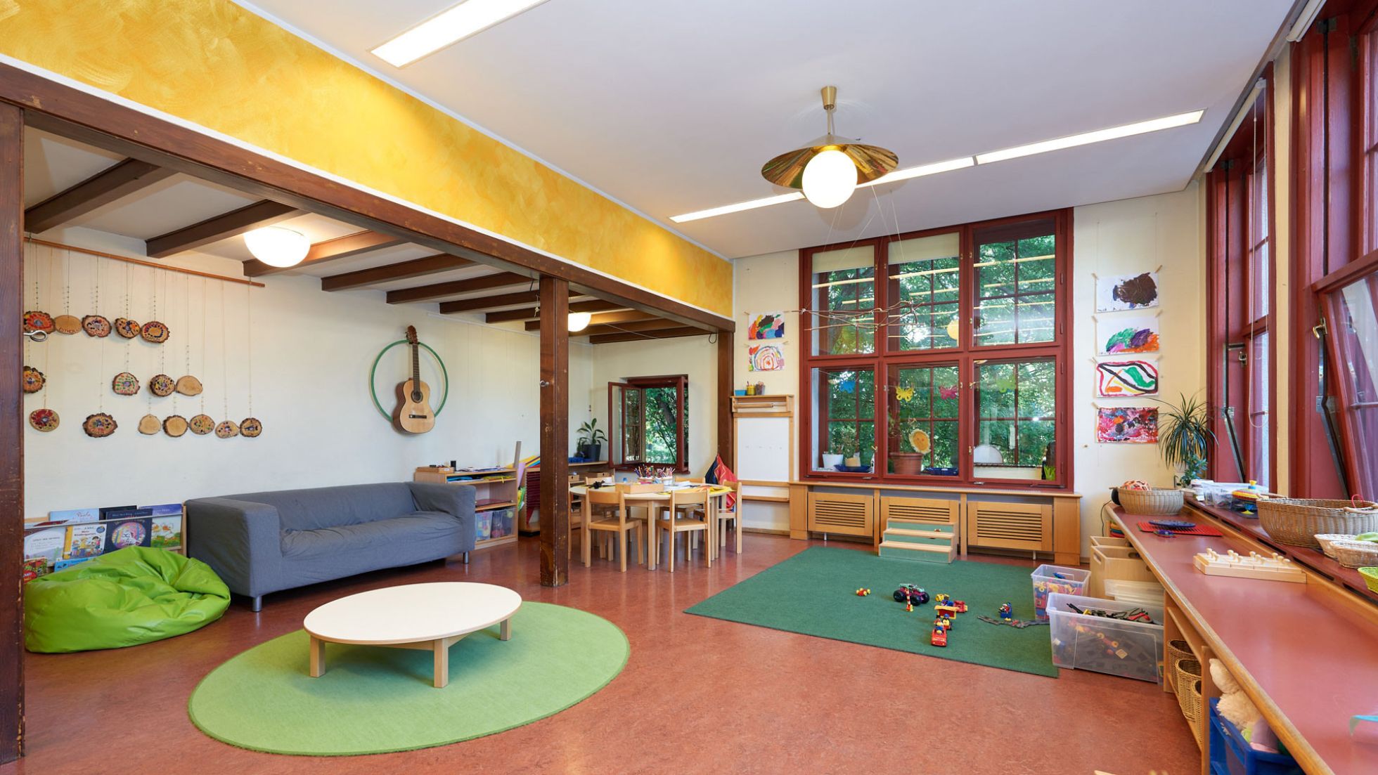 copyright: MA10/Markus Wache Innenbereich Kindergarten Auer-Welsbach-Park 1