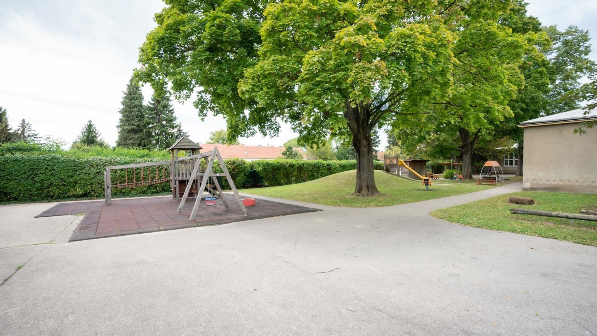 Außenbereich Kindergarten Herschelgasse 3