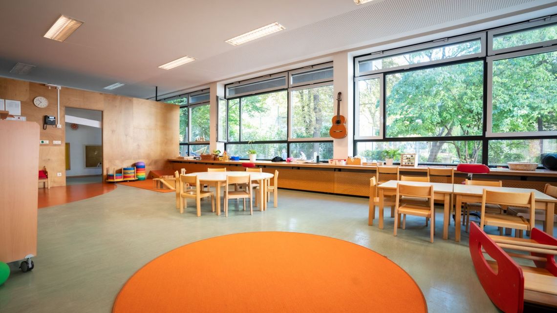 Innenbereich Kindergarten 1110 Gudrunstrasse 163