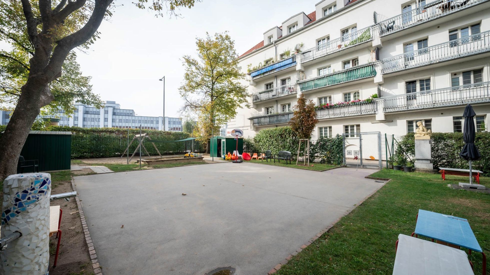 Außenbereich Kindergarten Wienerbergstraße 16-20