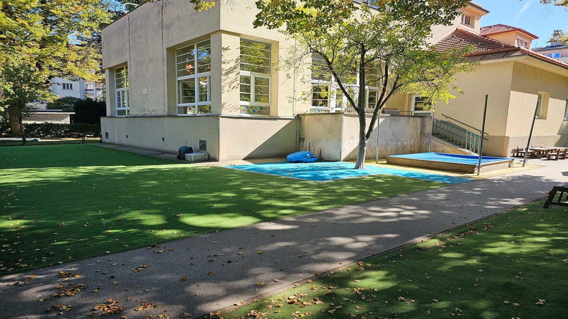 Außenbereich Kindergarten Penzinger Straße 150-166