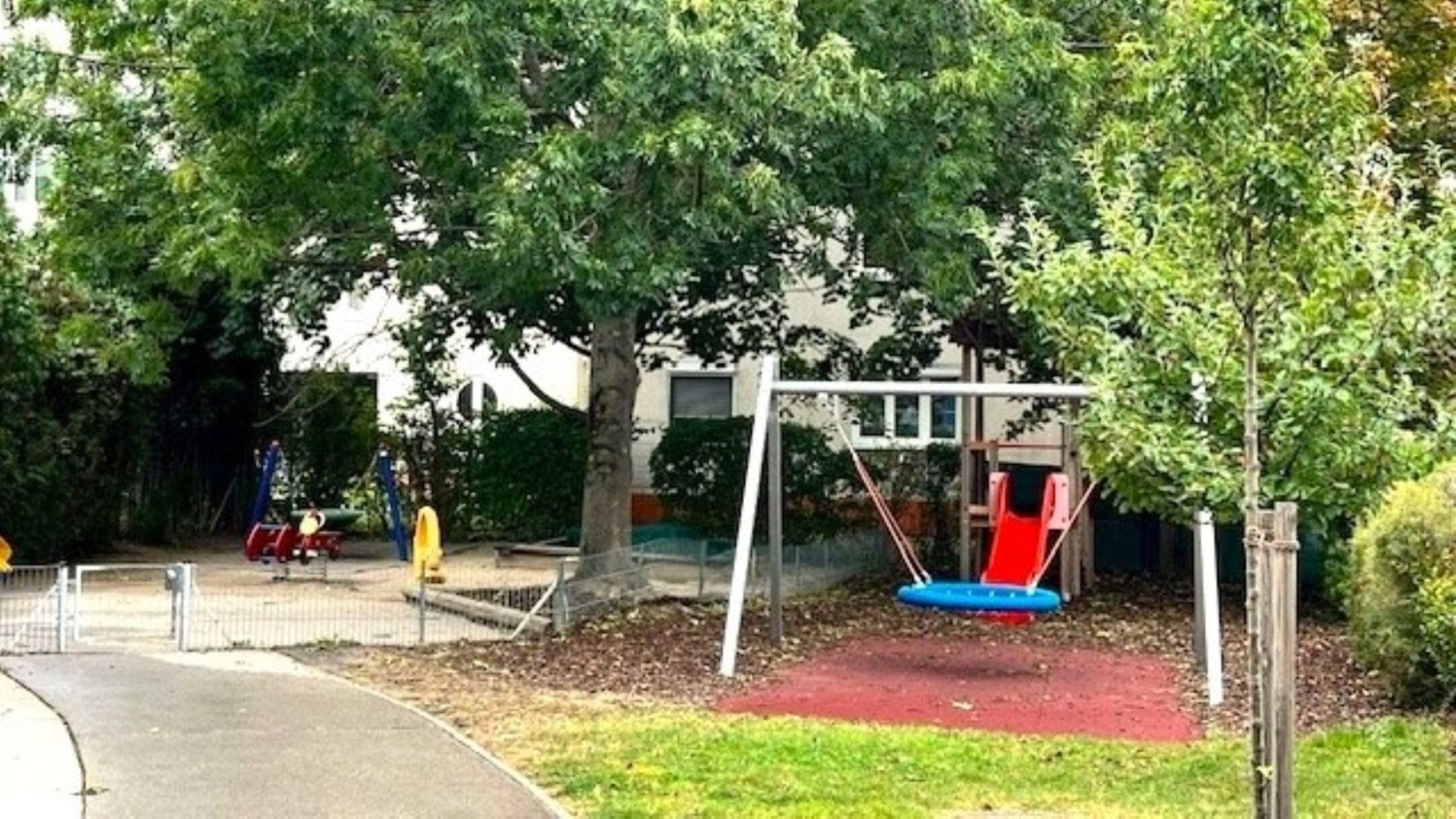 Außenbereich Kindergarten Fürstenhoferstraße 4