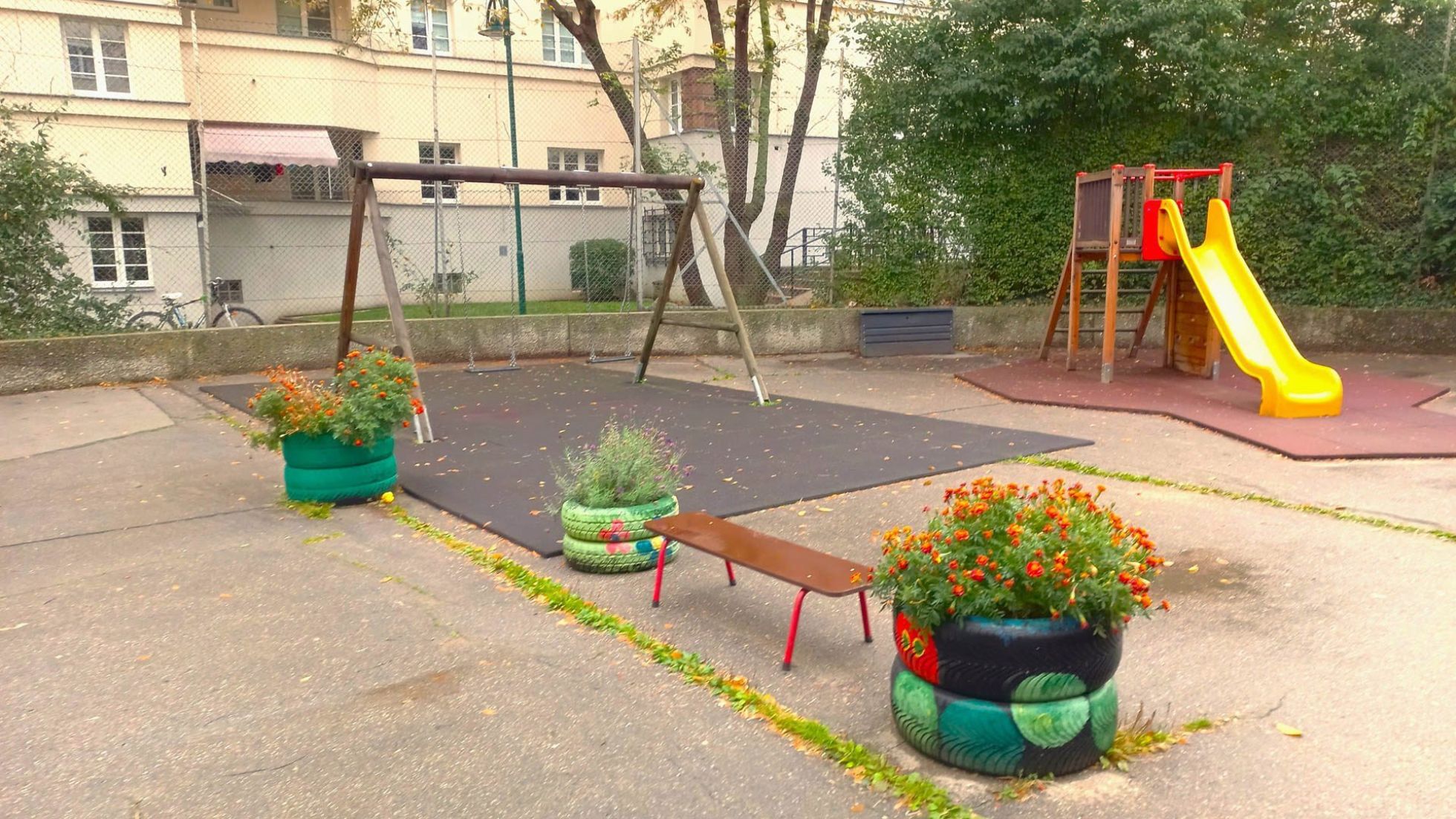 copyright: Kinderfreunde Außenbereich Kindergarten Arndtstraße 45