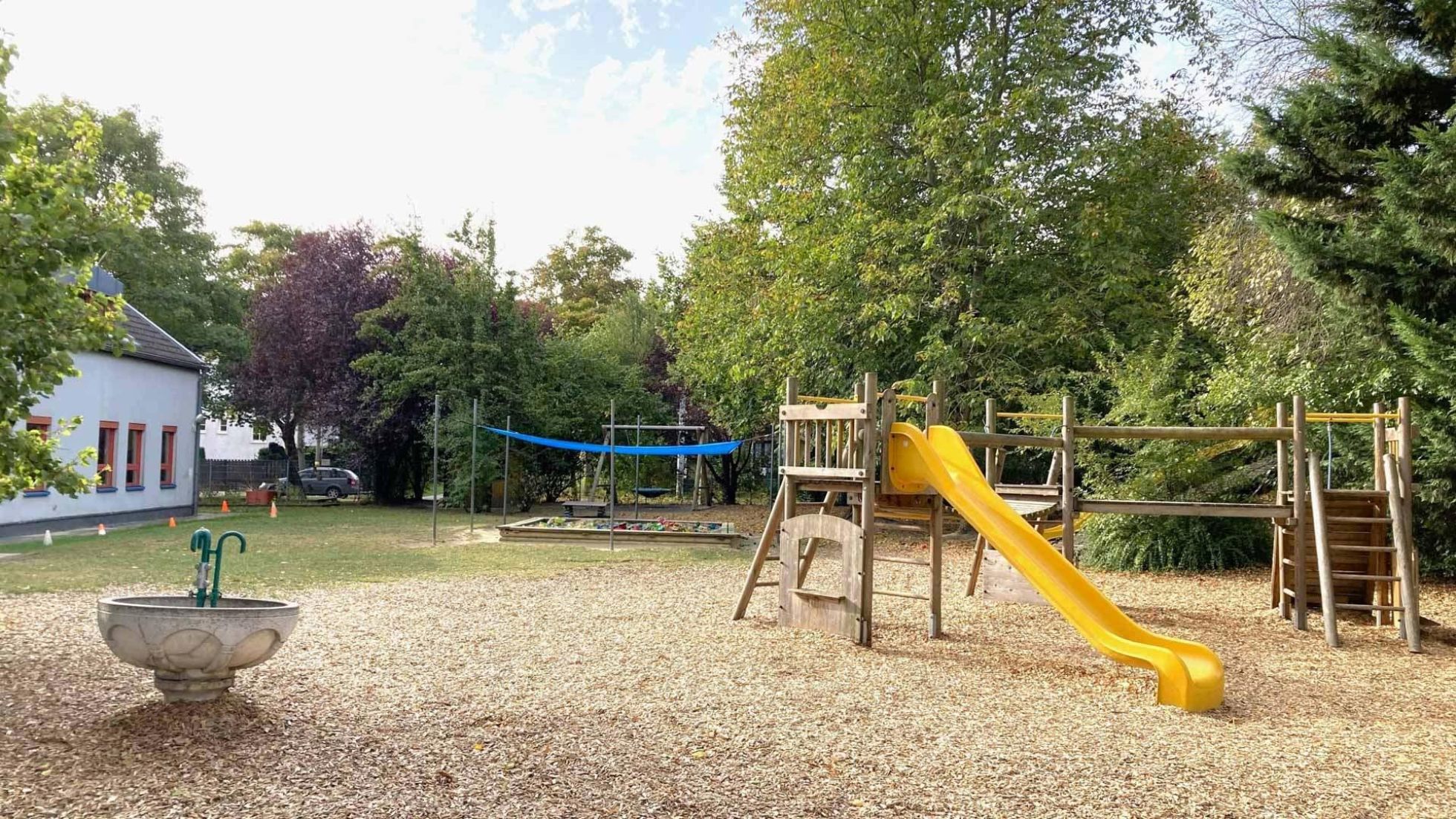 Außenbereich Kindergarten Goldmarkplatz 1