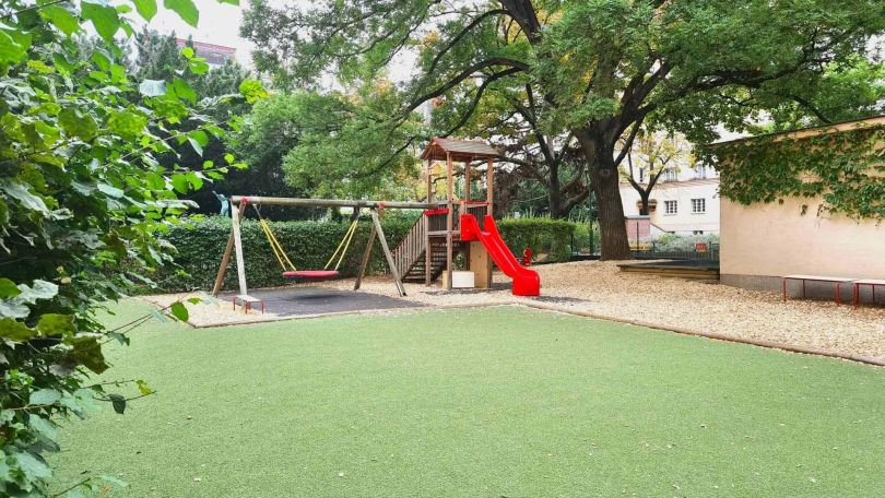 copyright: Kinderfreunde Außenbereich Kindergarten Hütteldorfer Straße 16-22