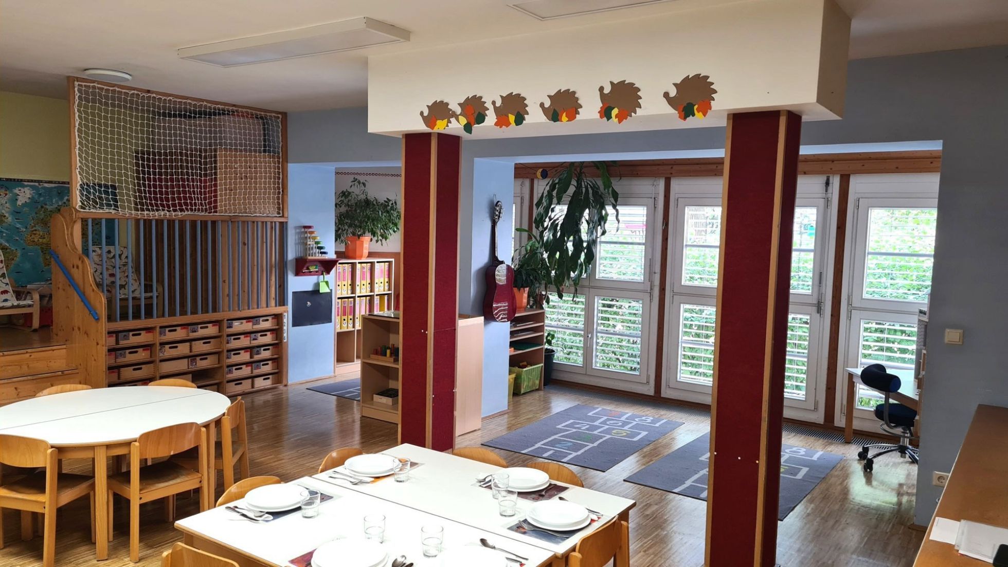 Innenbereich Kindergarten Hütteldorfer Straße 16-22