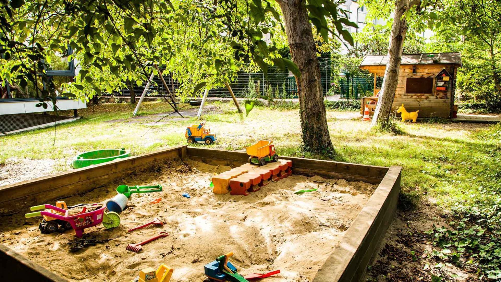 Außenbereich Kindergarten Mehlführergasse 14