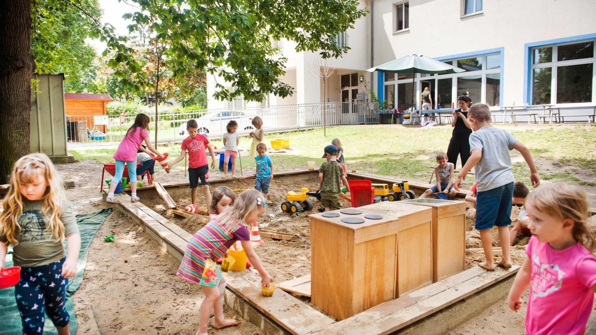 Gebäude Kindergarten Hohenbergstraße 42A