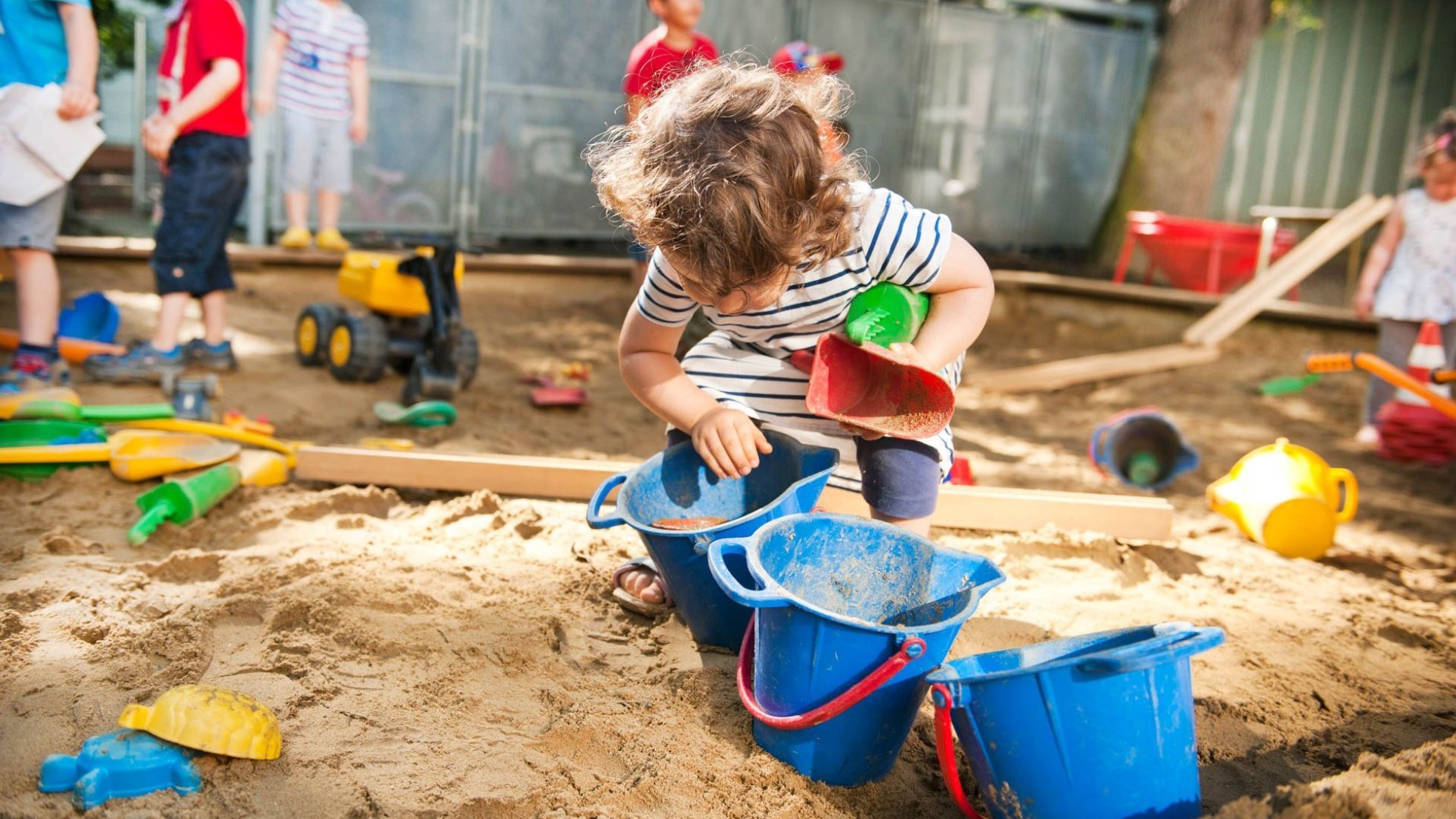 Außenbereich Kindergarten Hohenbergstraße 42A