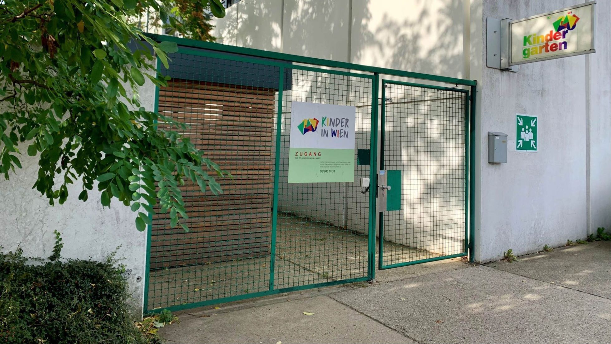 copyright: KIWI - Kinder in Wien Gebäude Kindergarten Elisabethallee 97