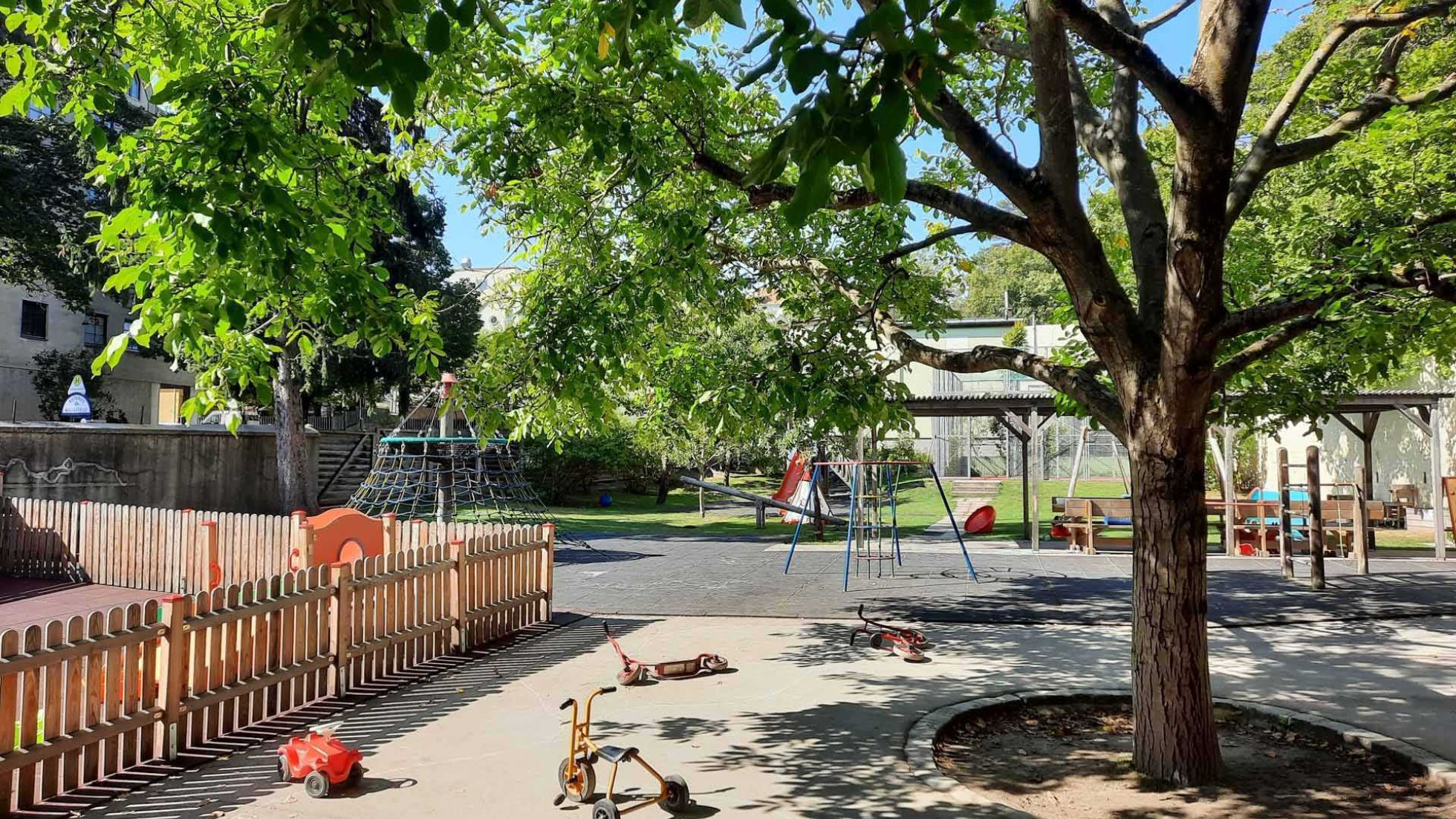 Außenbereich Kindergarten Vitusgasse 2