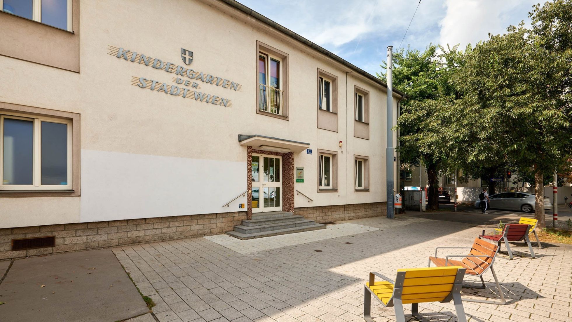Gebäude Kindergarten Ludo-Hartmann-Platz 11