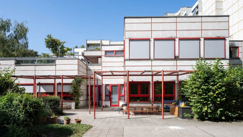 copyright: MA 10/Johannes Wiedl Gebäude Kindergarten Handelskai 21415