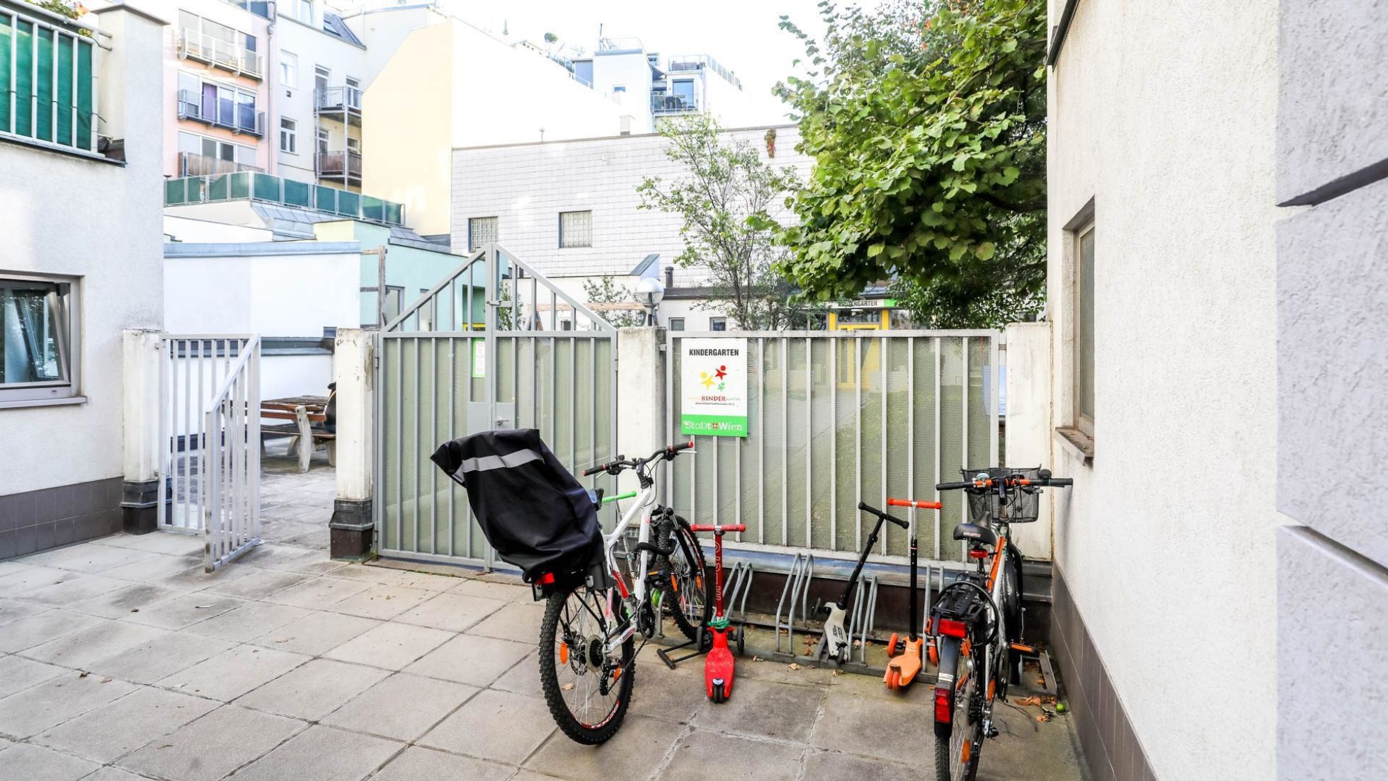 copyright: MA10/Christian Fürthner Gebäude Kindergarten Hartlgasse 40
