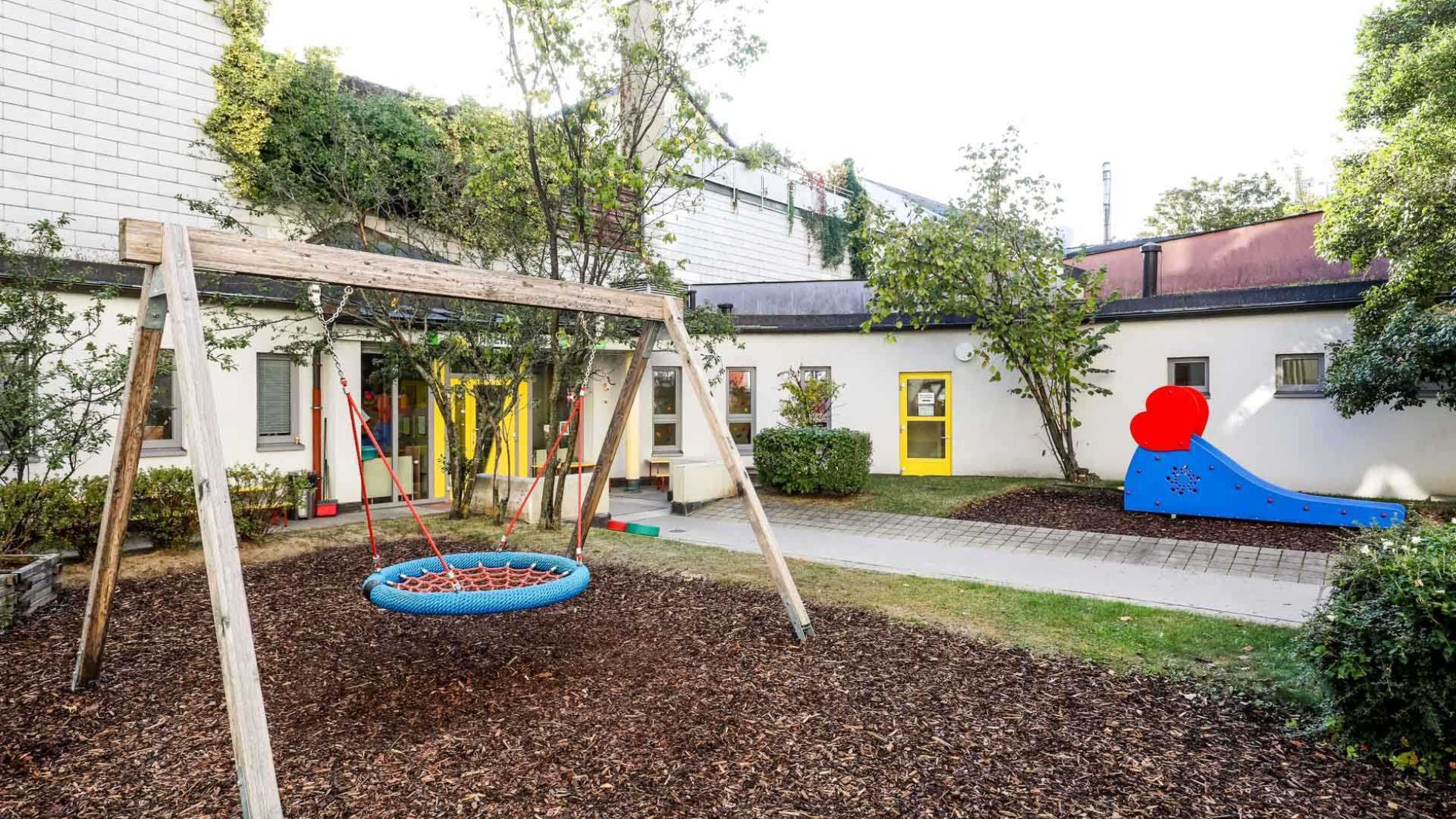 Außenbereich Kindergarten Hartlgasse 40