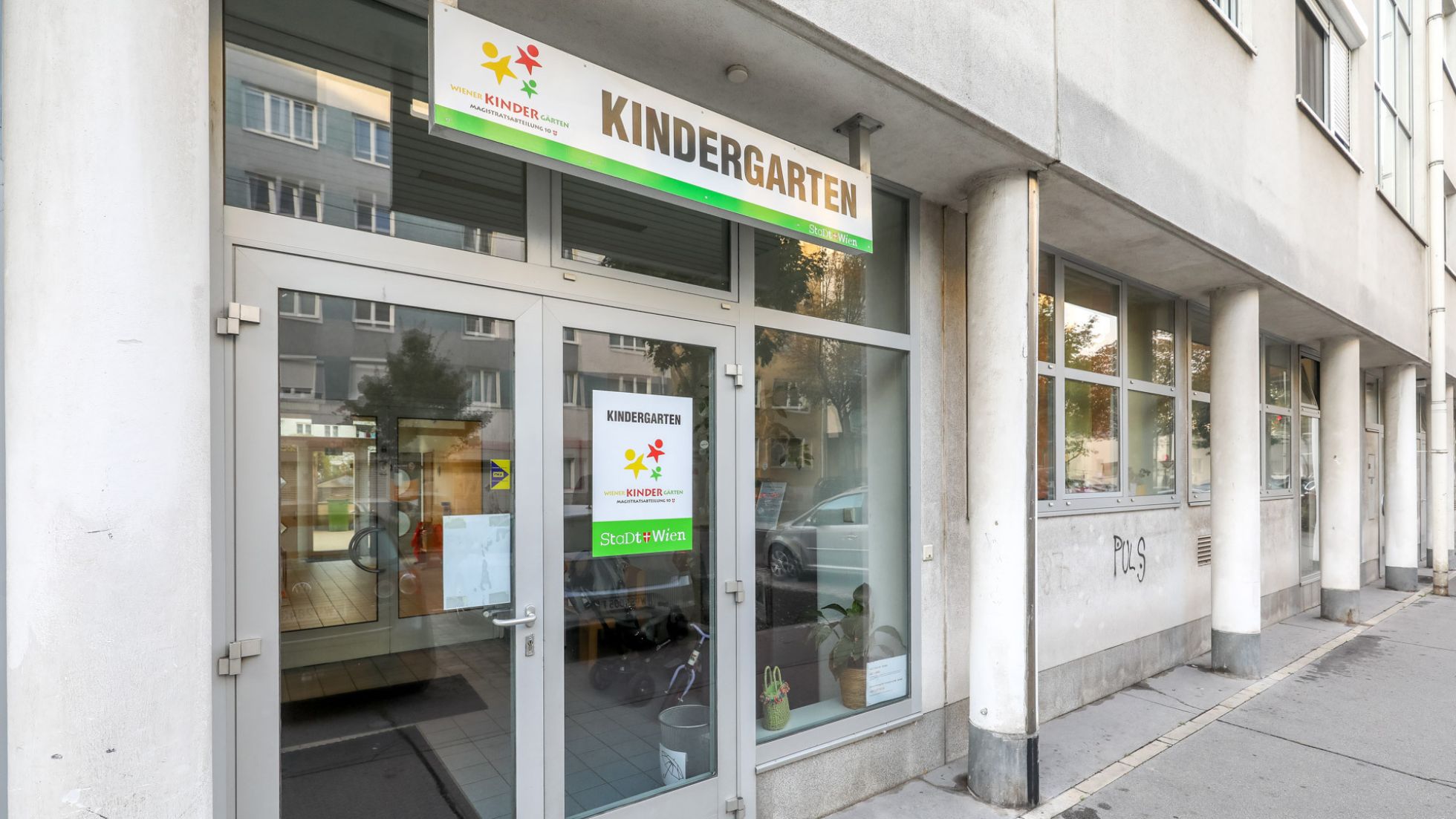 Gebäude Kindergarten Pappenheimgasse 10-16