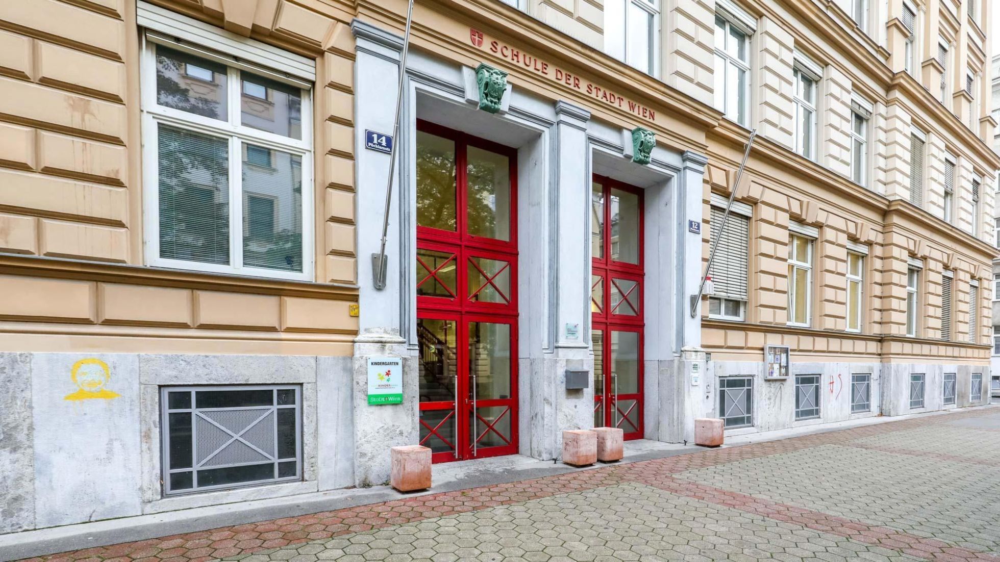 copyright: MA10/Christian Fürthner Gebäude Kindergarten Pöchlarnstraße 14